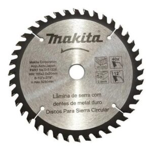 DISCO DE SIERRA PARA MADERA 6-1/2" D51328 MAKITA