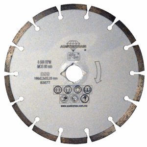 DISCO DE DIAMANTE SEGMENTADO CHIP-CUT 899 AUSTROMEX SKU 3098