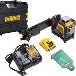 NIVEL LASER DE 3X360° LUZ VERDE 12V DW089LG DEWALT