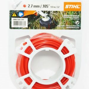 HILO PARA DESMALEZADORA 2.7 MM 105 9M ROJO STIHL