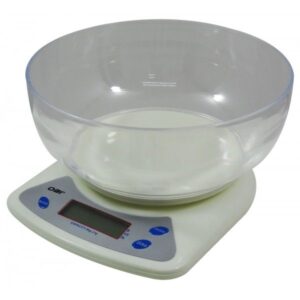 BASCULA MULTIUSO DIGITAL CON TAZON 5 KG A 1G 207134 OBI SKU 5292