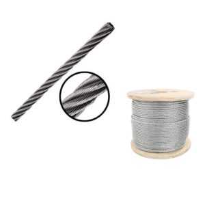 CABLE DE ACERO 1/4X75 MTS 7X19 213613 OBI SKU 140