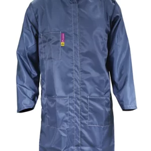 BATA ANTIESTATICA AZUL JYRSA