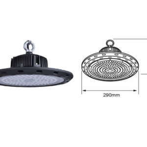 LAMPARA INDUSTRIAL 100W LUZ DE DIA PARA TECHOS 6500K TECNOLITE 100UFOLED65MVN