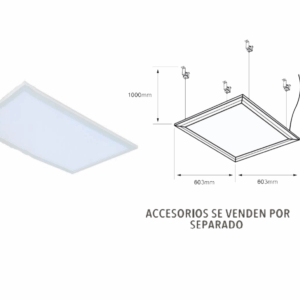 PANEL LED INTELIGENTE 40 WP/INTERIORES ATENUABLE,TECNOLITE 40PANLEDMVBTCW