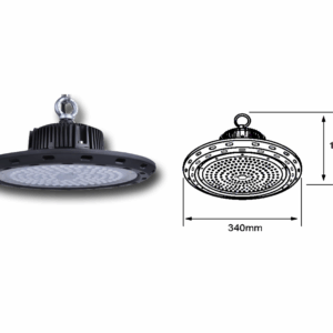 LAMPARA LED INDUSTRIAL LUZ FRIA 200 W TECNOLITE 200UFOLED65MVN