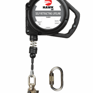 : LINEA RETRACTIL HAWK A/GALVANIZADO CON GANCHO CHICO (CUMPLIMIENTO ANSI) LONGIT