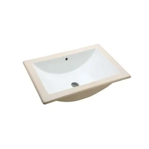 LAVABO BAJO CUBIERTA CON REBOSADERO HELVEX MARCUS BlANCO