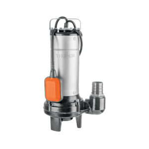 BOMBA SUMERGIBLE ACERO INOX/HIERRO,AGUA SUCIA ,1-1/2HP, TRUPER 104078