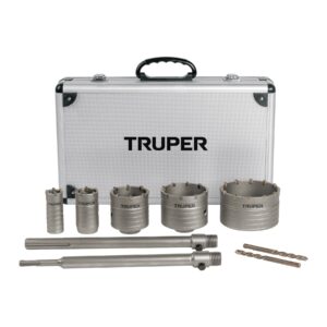 JUEGO DE 9 BROCASIERRA PARA CONCRETO SDS PLUS Y MAX,TRUPER 103577